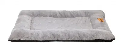 ZooBeeDoo Plush Mat pelech - šedá 124 x 74 x 9 cm