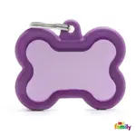 My family známka - Hushtag kosť, fialová 1 ks (HTA01PURPLE)