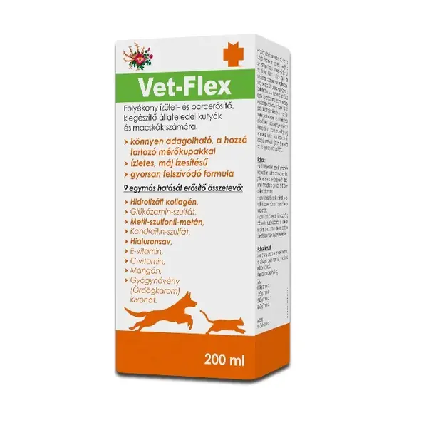 Vet-Flex roztok na posilňovanie kĺbov a chrupaviek 200 ml