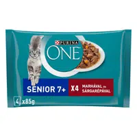 Purina ONE Senior 7+ kapsičky pre mačky 4 x 85 g
