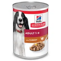 Hill's Science Plan Adult krmivo pre psov s morčacím - konzerva 370 g.
