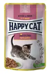Happy Cat Kitten & Junior Land Geflügel kapsičky - Hydina 6 x 85 g