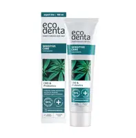 ECODENTA Zubní pasta na citlivé zuby s CBD a probiotiky 100 ml