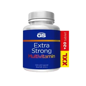 GS EXTRA STRONG Multivitamín, XXL 140 tabliet
