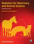 Statistics for Veterinary and Animal Science - Watson Paul, Aviva  Petrie