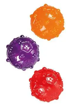 Hračka pes míček různobarevný mix TPG 7cm 1ks Trixie