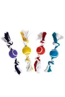 Hračka pes tenisový míček na provazu 30cm Karlie