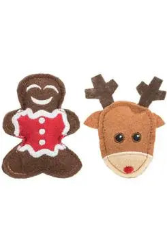 Vánoční Hračka Xmas Figure Set Sob Perníček 8cm Tr