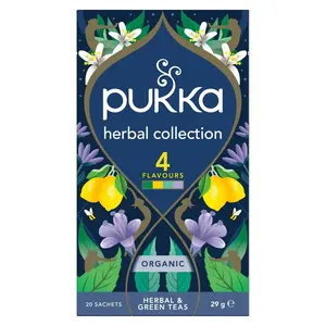 Pukka BIO Herbal Collection porcovaný čaj 4 příchutě 20 sáčků