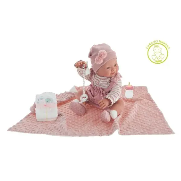 Antonio Juan 50160  MIA - realistická bábika s celovinylovým telíčkom