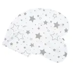 Obliečka na dojčiaci vankúš New Baby Hviezdy sivé