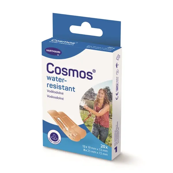 Cosmos water-resistant voděodolná náplast 2 velikosti 20ks