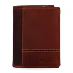 Pánská kožená peněženka na výšku Diviley Wilbur, koňaková