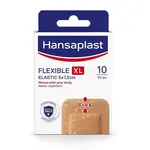 Hansaplast Flexible Xl elastická náplast 5x7.2 cm 10 ks