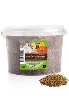 UGF peletky s moučným červem 3l 2kg