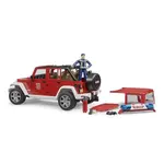 Bruder 02528 Jeep Wrangler Požiarnici s figúrkou