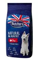 Butcher S Dog Natural&healthy dry s hovězím masem 3kg