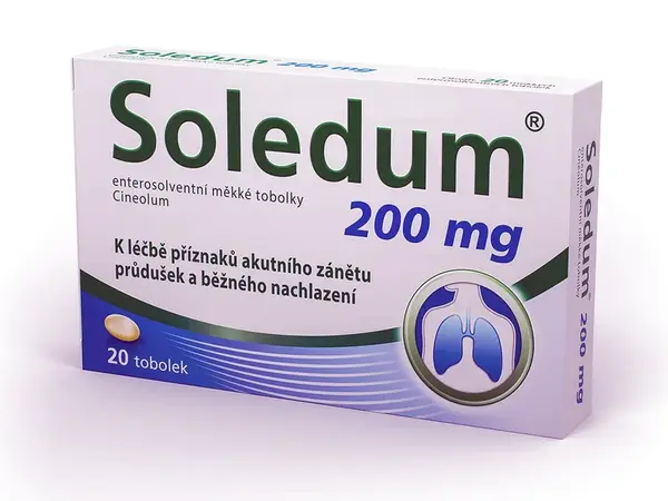 Soledum 200mg 20 měkkých tobolek