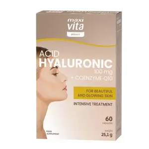 Maxi Vita Beauty kyselina hyaluronová + koenzym Q10 60 kapslí