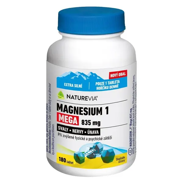 Naturevia Magnesium 1 Mega 835mg 180 tablet