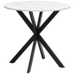 MID.YOU JÍDELNÍ STŮL, černá, bílá, 80/80/75 cm