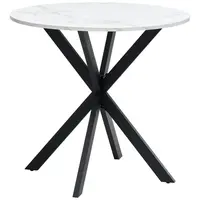 MID.YOU JÍDELNÍ STŮL, černá, bílá, 80/80/75 cm