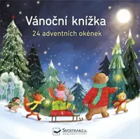 Vánoční knížka 24 adventních okének