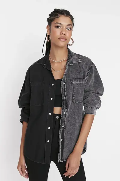 Dámska košeľa Trendyol Color block