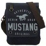 Pánska crossbody taška tmavo modrá - Mustang Roger