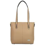 Dámska kabelka na rameno béžová - Delami Royal Class
