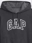 Tmavosivá dámska mikina s kapucňou GAP