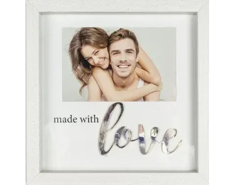 Fotorámik pre 1ks foto love, 22x22x2,5 cm%