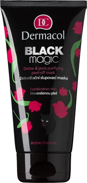 DERMACOL Black magic detoxikační slupovací maska 150 ml