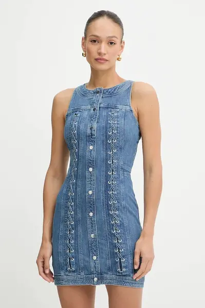 Džínové šaty Guess LISBETH