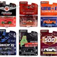"Anniversary Collection" Set of 6 pieces Series 15 1/64 Diecast Model Cars by Greenlight