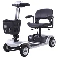 Unificare Unagi Four-wheeled Scooter for the Elderly 250W 12Ah Silver