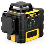 KAIWEETS KT360A Self-Leveling 3D Laser Level - 3Ã360Â° Line Horizontal/Vertical Alignment for Picture Hanging