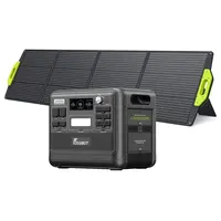 FOSSiBOT F2400 Portable Power Station + SP200 Solar Panel