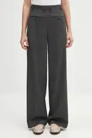 Vlnené nohavice MM6 Maison Margiela