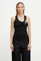 Bavlnený top Coperni Washing Clip Rib Top