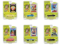 "Garbage Pail Kids" Set of 6 pieces Series 7 1/64 Diecast Models by Greenlight