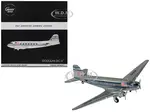 Douglas DC-3 Commercial Aircraft "Pan American Airways" (NC33611) Polished Metal Finish "Gemini 200" Series 1/200 Diecast Model Airplane by GeminiJet