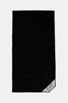 Tréninkový ručník EA7 Emporio Armani černá barva, AF12975.7X000028