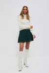 Marisse Skirt Z-Sc-3919 D.Green