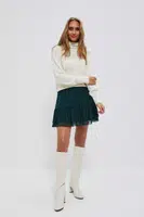 Marisse Skirt Z-Sc-3919 D.Green