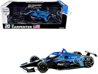 Dallara IndyCar 20 Ed Carpenter "Guy Care" Ed Carpenter Racing "NTT IndyCar Series" (2024) 1/18 Diecast Model Car by Greenlight