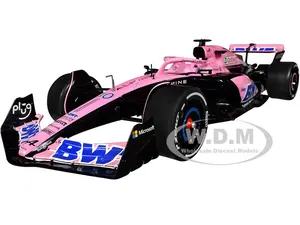 Alpine A523 Pink Edition "BWT" Formula One F1 "Presentation Version" (2023) "Competition" Series 1/18 Diecast Model Car by Solido