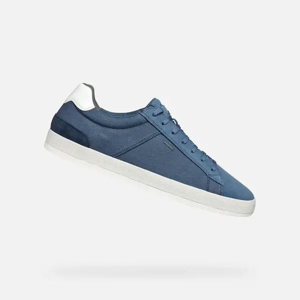 Light blue men's sneakers Geox Serifos - Men
