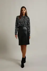 Dámska kožená sukňa Marisse