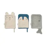 Dětská koupací žínka Liewood Sylvester Washcloth 3-pack LW20171